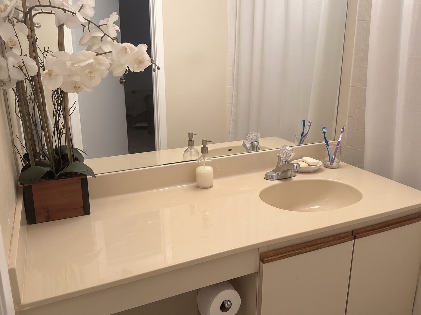 After cleaning
